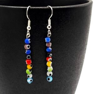 Lucky Charm Evil Eye Earrings