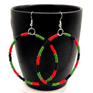 Pan African Beaded Earrings