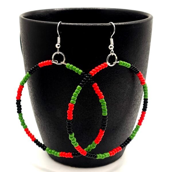 Pan African Beaded Earrings