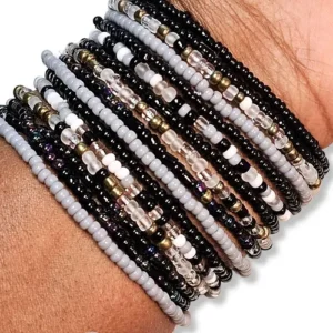 10pc Bracelet Grab Bag – Noir Mix
