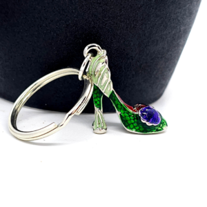 Green Shoe-rific Keychain
