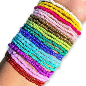 10pc Bracelet Grab Bag – Solid Colors
