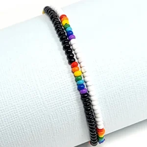3pc Chakra Anklet Set – Energy Balance Jewelry, Beaded Anklets