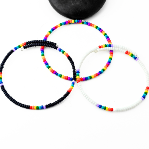 Chakra Memory Wire Bracelet Set