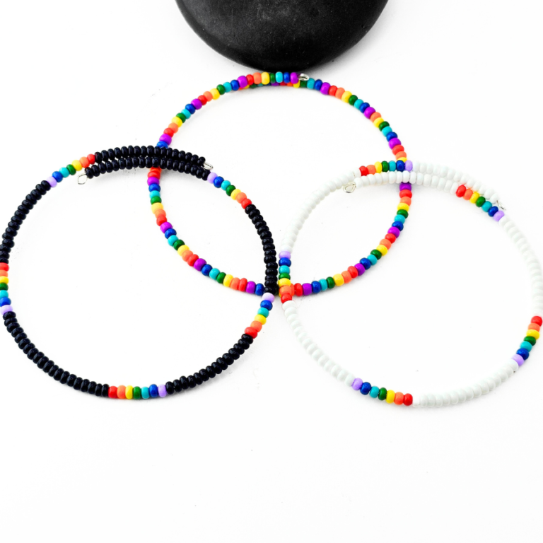 Chakra Memory Wire Bracelet Set - Image 2