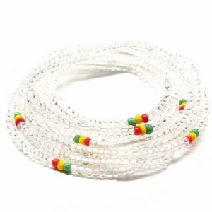 Crystal Rasta Waist Beads