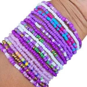 10pc Bracelet Grab Bag – Purple Mix