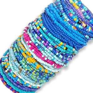10pc Assorted Blue Bracelets