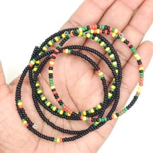 7pc Reggae Roots Bracelet Grab Bag