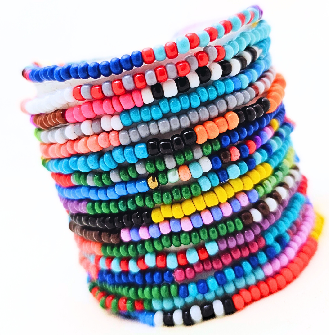 7pc African Zulu Bracelet Grab Bag - Image 3