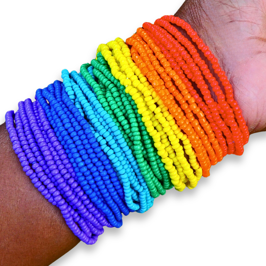 7pc Chakra Bracelet Set