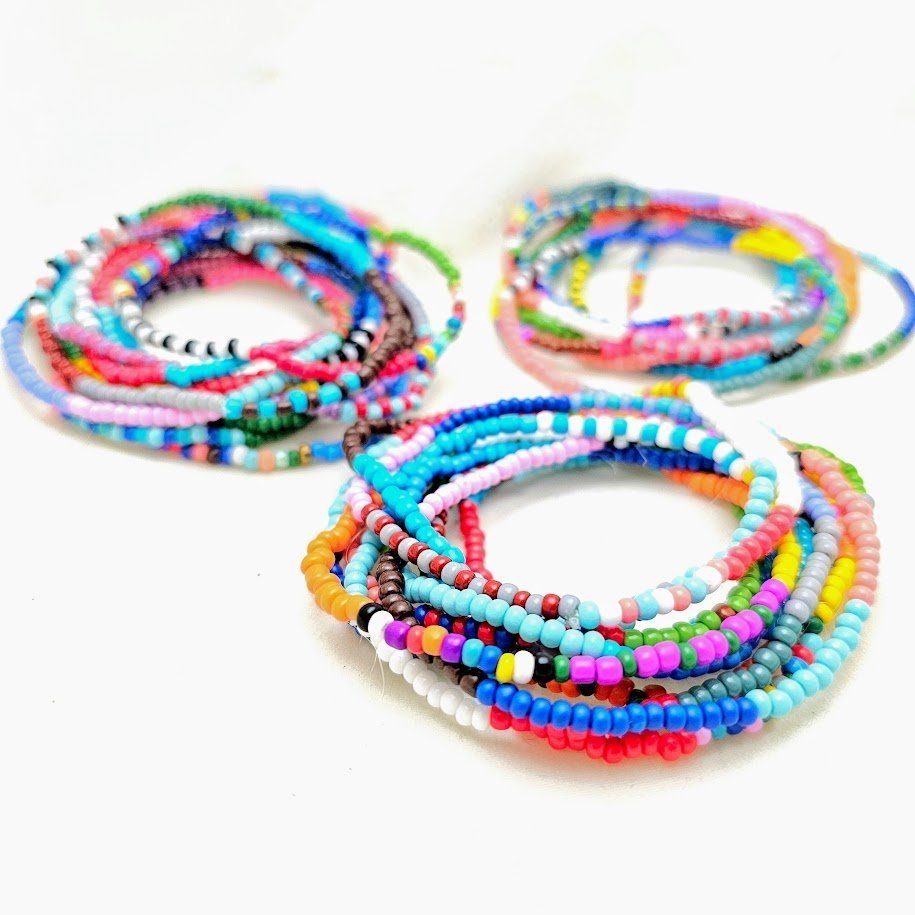7pc African Zulu Bracelet Grab Bag - Image 2