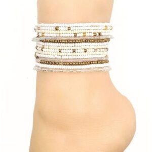 10pc Neutrals Mix Anklet Grab Bag