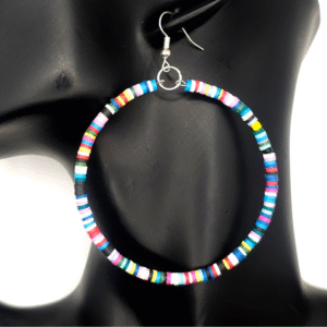 Heshi Hoop Rainbow Earrings