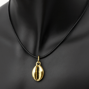Gold Cowrie Shell Necklace