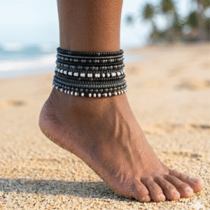 Midnight Mix Anklet Stack (10pc)