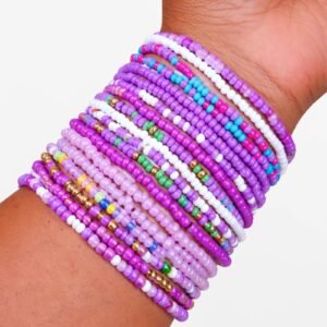 Royal Purple Bracelet Set (10pc)