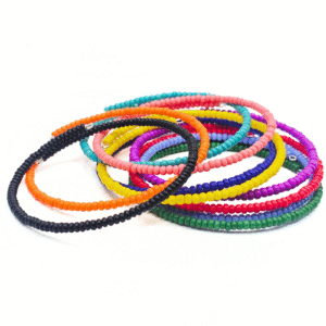 Solid Color Bangle Stack