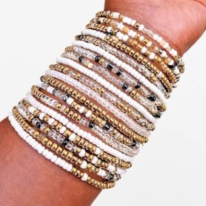 Soft White Bracelet Collection (10pc)