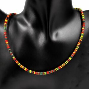 heisha rasta necklace