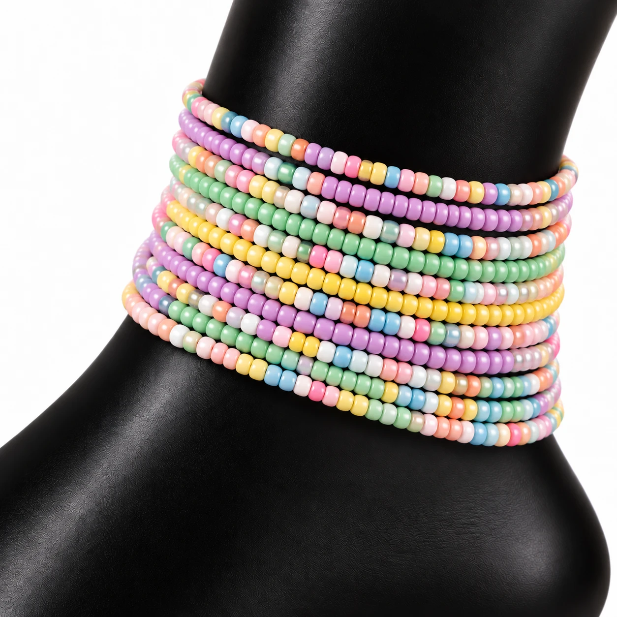 anklets - pastel mix