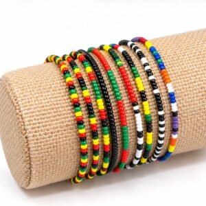 Afrocecntric Beaded Bracelet