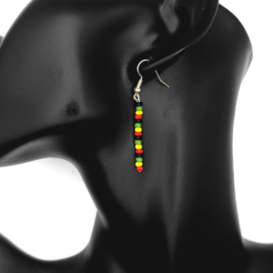 earrings dangle-rasta