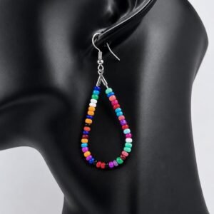 Rainbow Teardrop Earrings